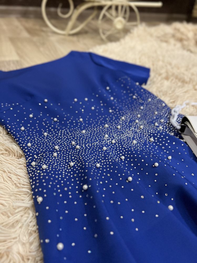 Сукня,платье синего цвета