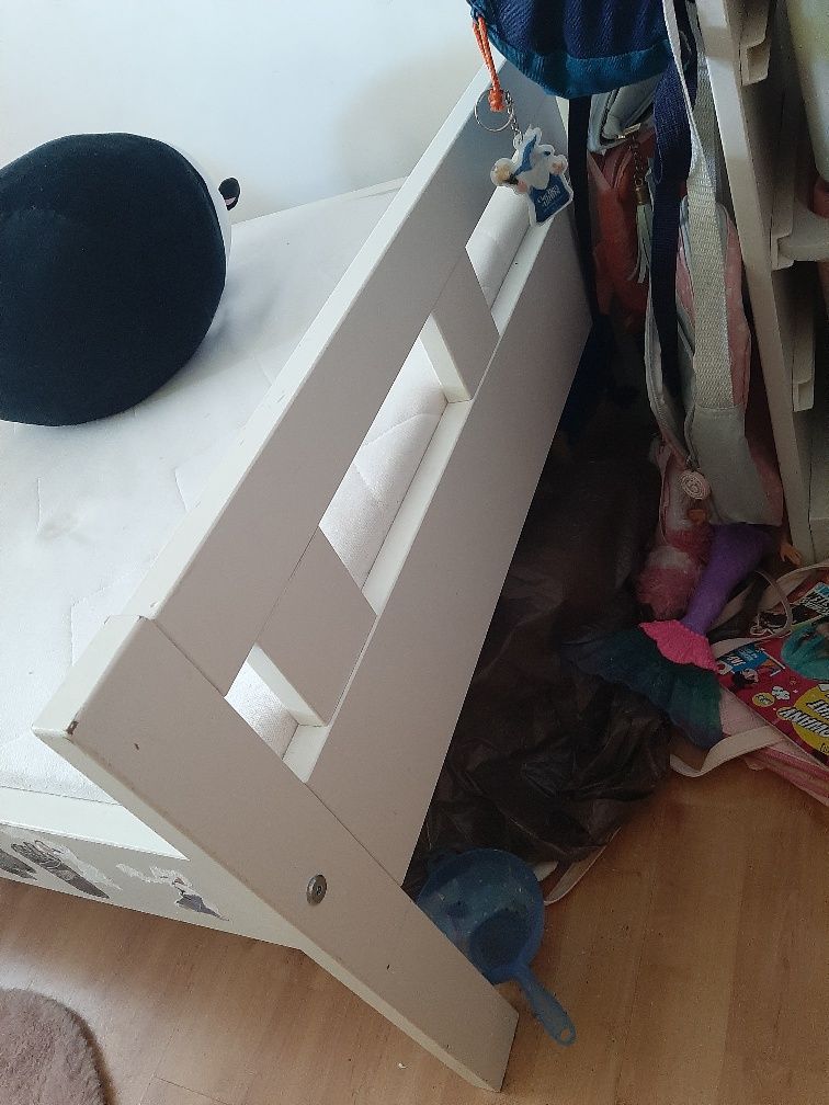 Łóżko ikea kritter sultan materac
