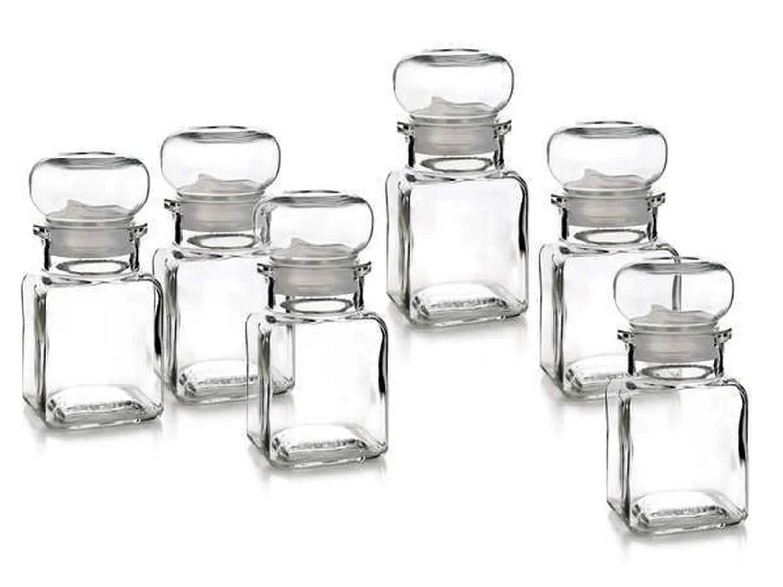 Zestaw szklanych pojemników na przyprawy, 6x150 ml Aromi Banquet
