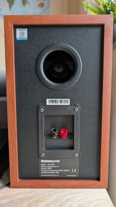 Zestaw stereo Nobsound: kolumny NS-2000 + wzmacniacz PM1