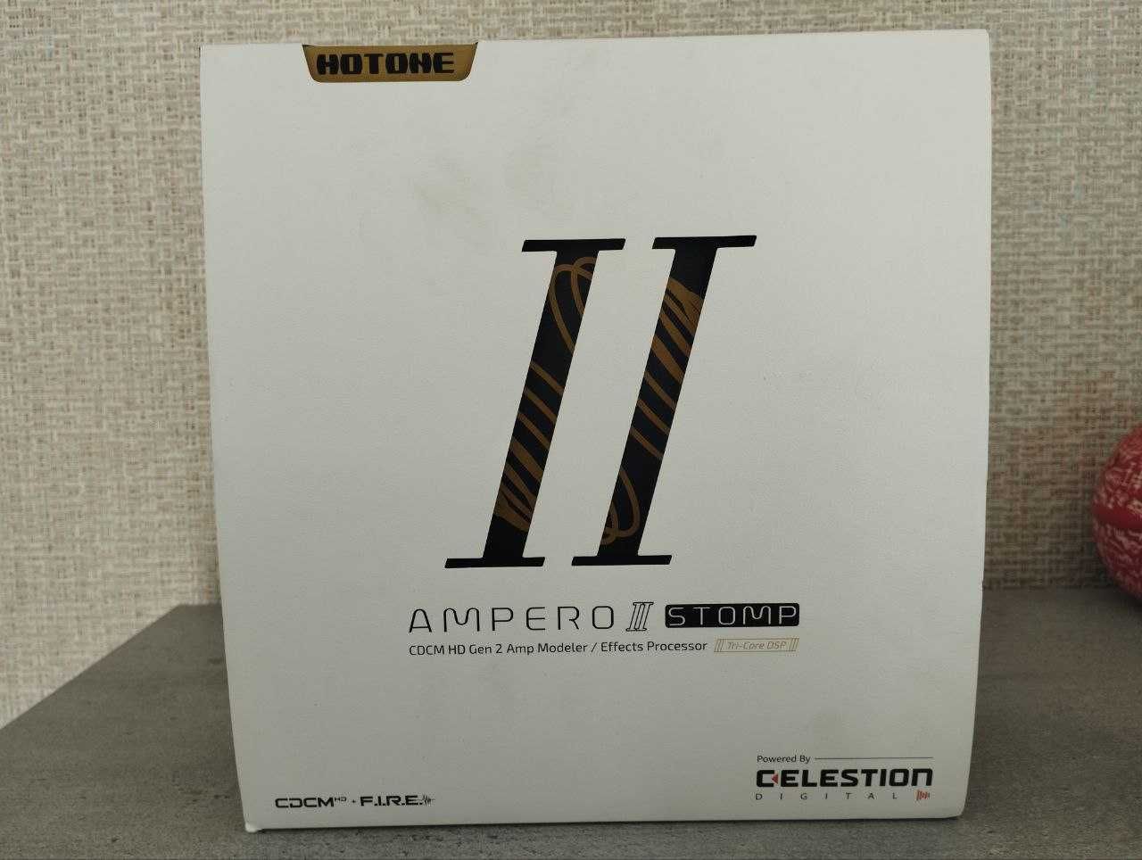 HOTONE AUDIO AMPERO II STOMP Гитарный процессор эффектов
