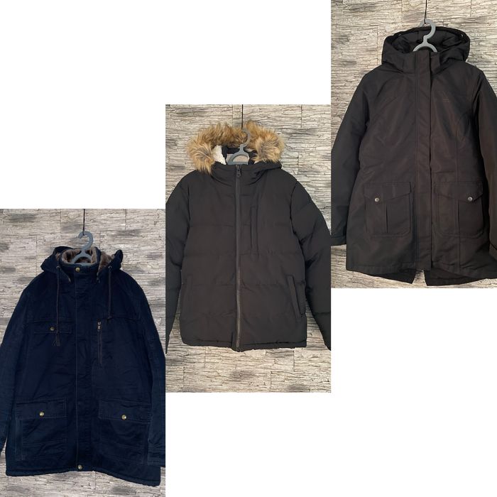 Мужская зимняя фирменная теплая куртка на весну зиму осень