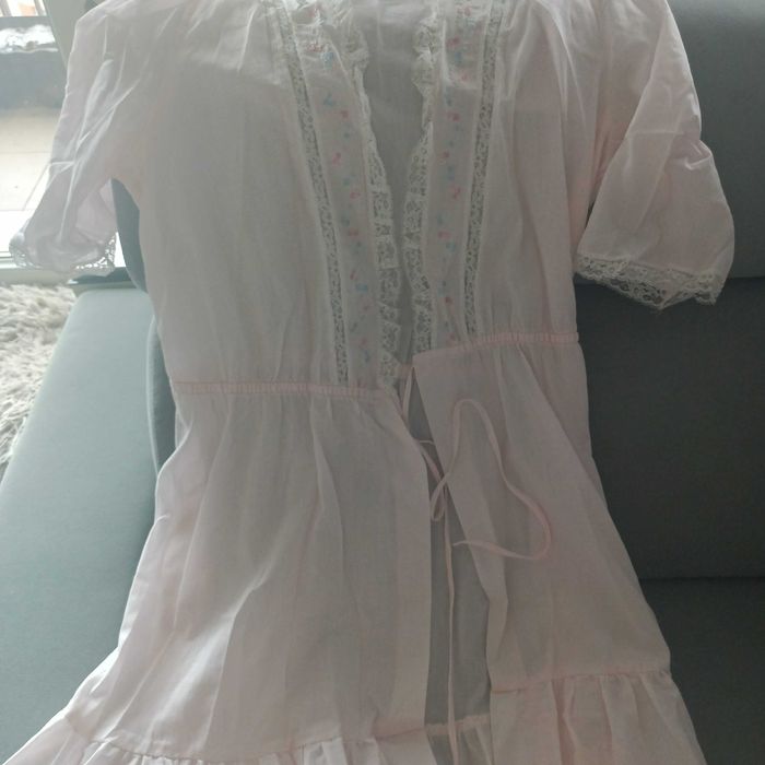 Koszulka nocna w komplecie ze szlafrokiem