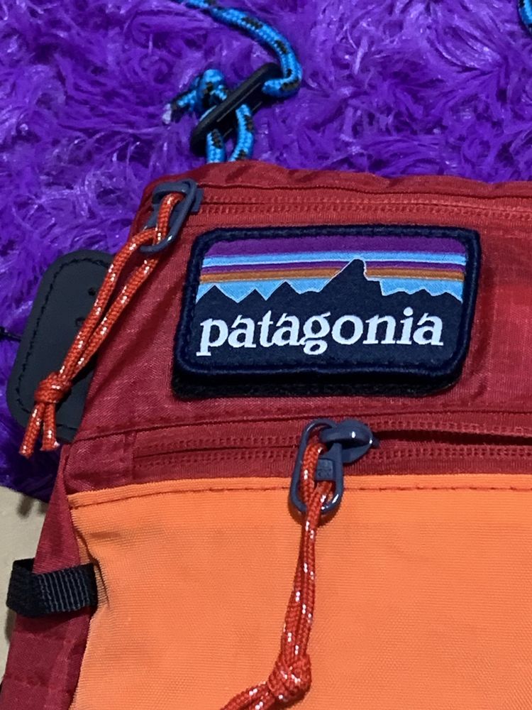 Месенджер Patagonia з патчем/барсетка патагонія/сумка через плече