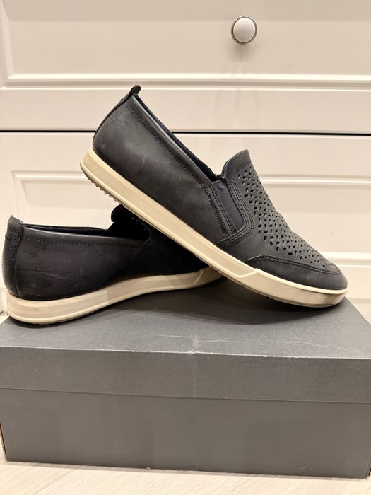 Напівчеревики туфлі лофери ECCO шкіра р.46