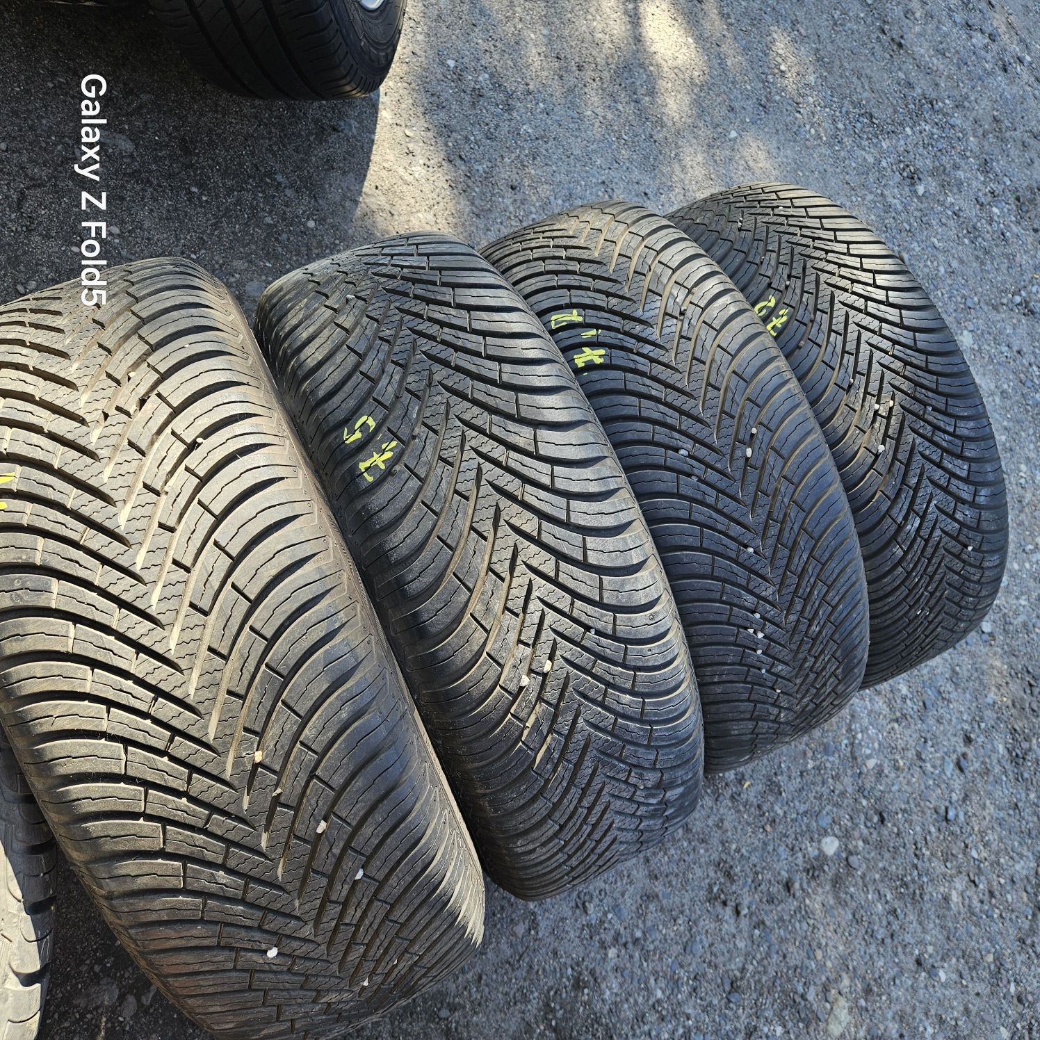 Koła całoroczne 205/55/16 Renault Megane IV 5x114,3 TPMS 7,5mm-7,2mm