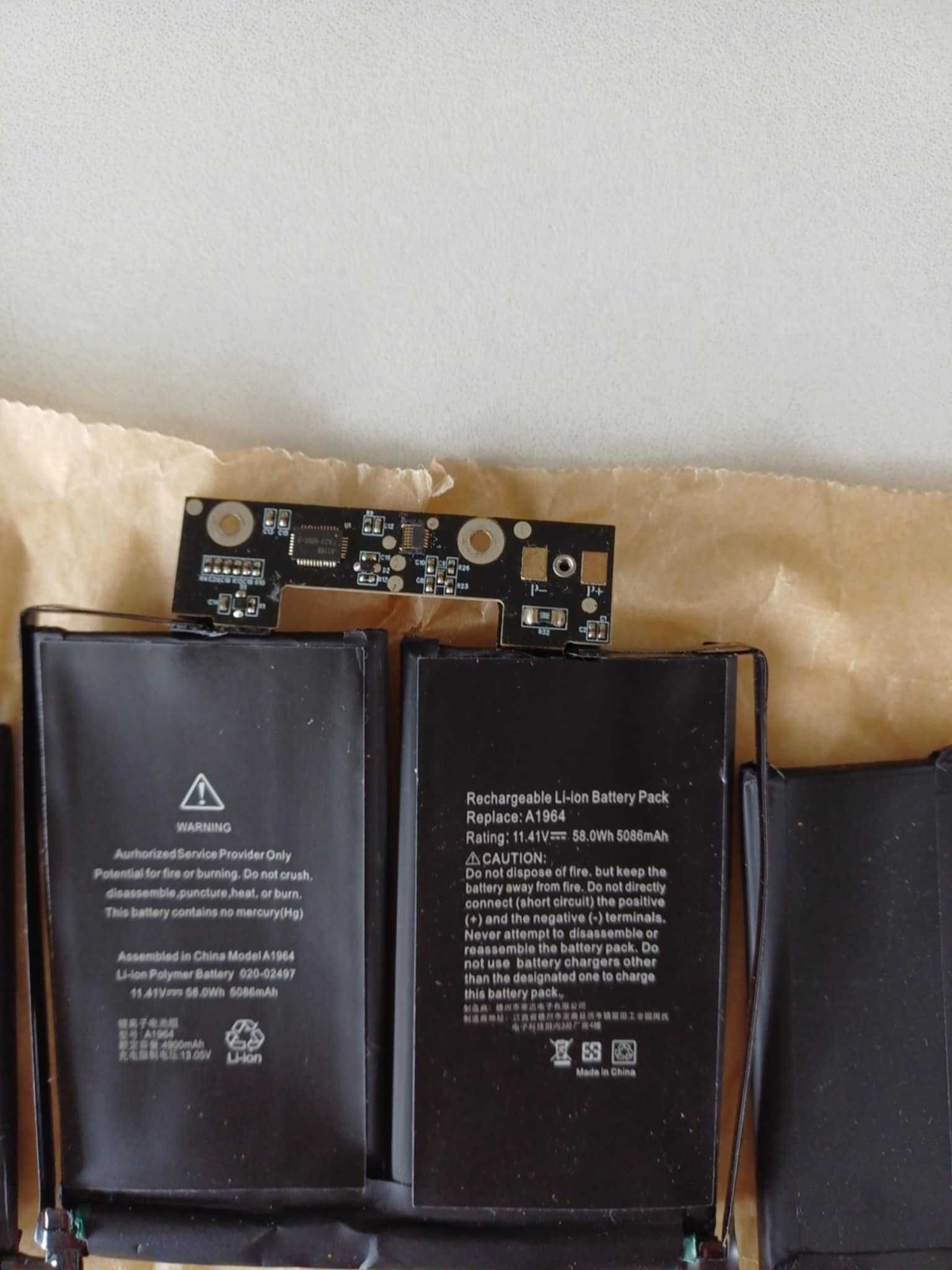 bateria A1964 do Apple MacBook Pro 13 A1989 A2251 akumulator