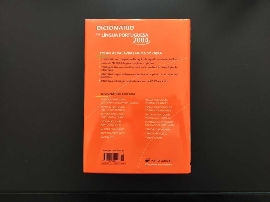 Dicionário da Língua Portuguesa - Porto Editora