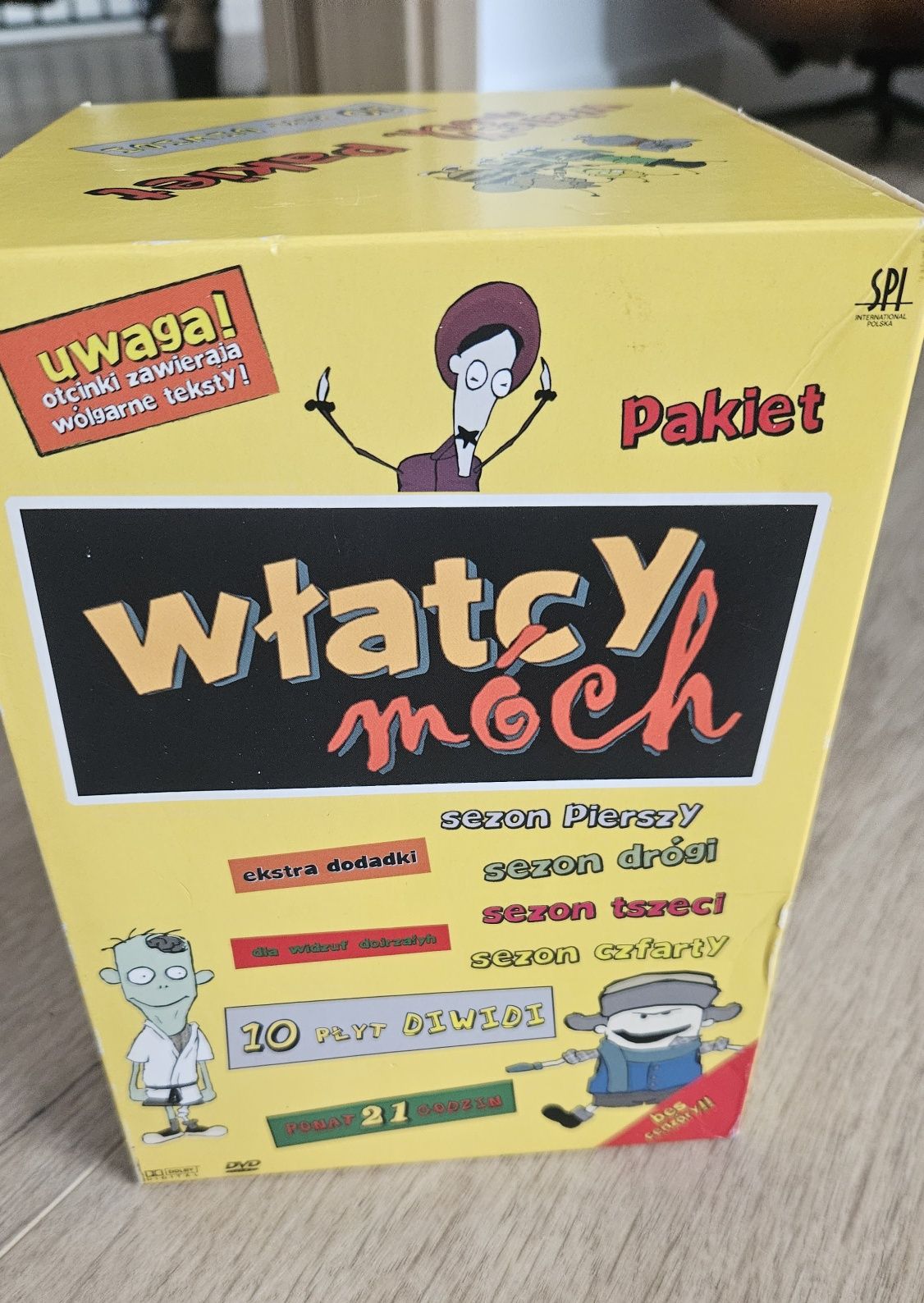 Włatcy móch sezon 1 2 3 4 w pudełku bez cenzury