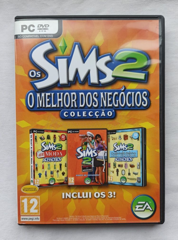 "Os Sims 2 O melhor dos negócios" Coleção para PC