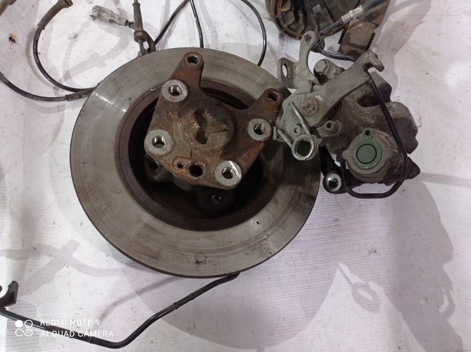 Подвеска суппорта тормозные диски пружини АБС Ситроен С4 Гранд пикассо