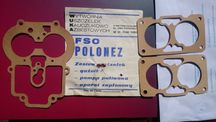 Polonez Fiat FSO uszczelki do silnika gaźnika