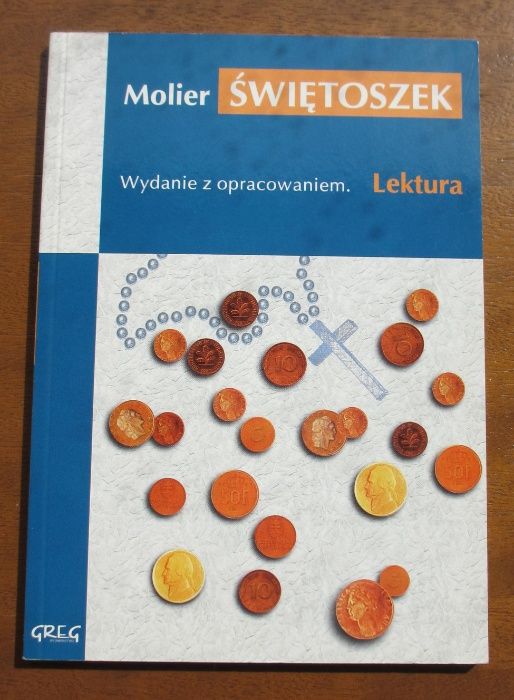 Świętoszek Molier lektura z opracowaniem GREG Tartufe Moliere książka