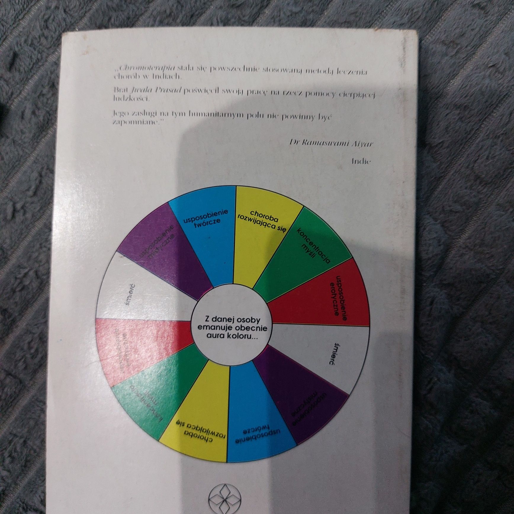 Chromoterapia czyli wiedza o leczeniu chorób kolorami Jwala Prasad JHA