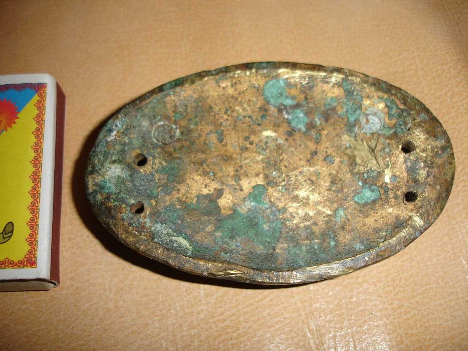 Комод/шафа - ретро-РУЧКА металева 90 х 55 мм. ВІНТАЖ.