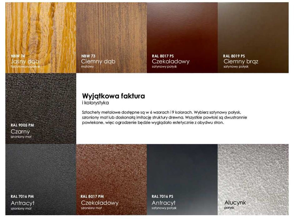 Sztachety sztachetki metalowe sztacheta Radom