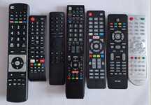 Piloty uniwersalne do tv,sat...nowe 7szt