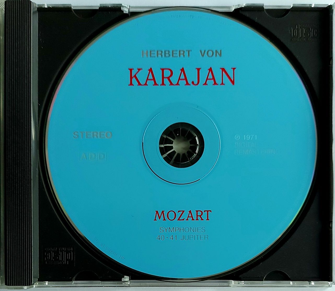 Herbert von Karajan Mozart Symhonies 40-41 Jupiter 1971r