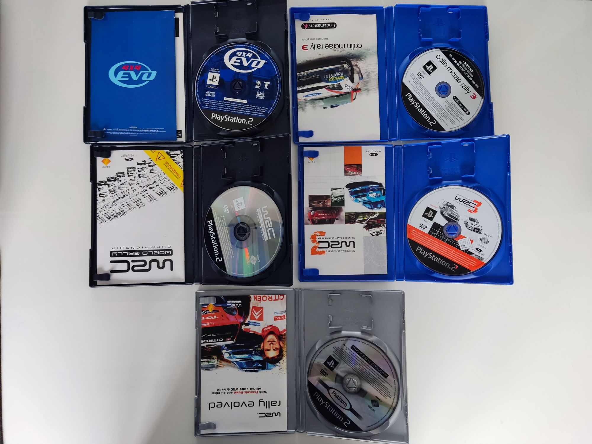 Gry wyścigowe Need for Speed,Colin,F1,4x4,WRC PlayStation 2