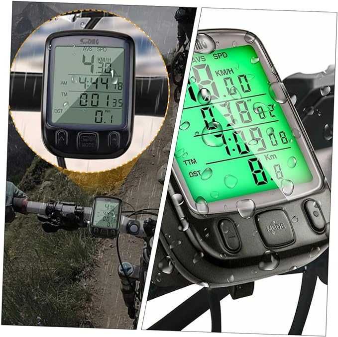 Licznik rowerowy bezprzewodowy lcd wodoodrpony prędkościomierz