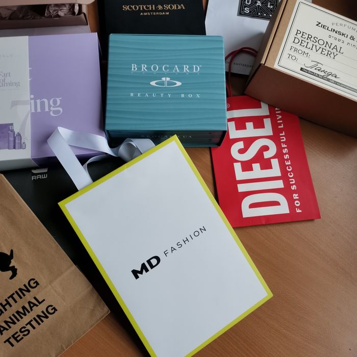 Подарункові пакети Victoria's Secret, Pandora, Diesel, Scotch&Soda