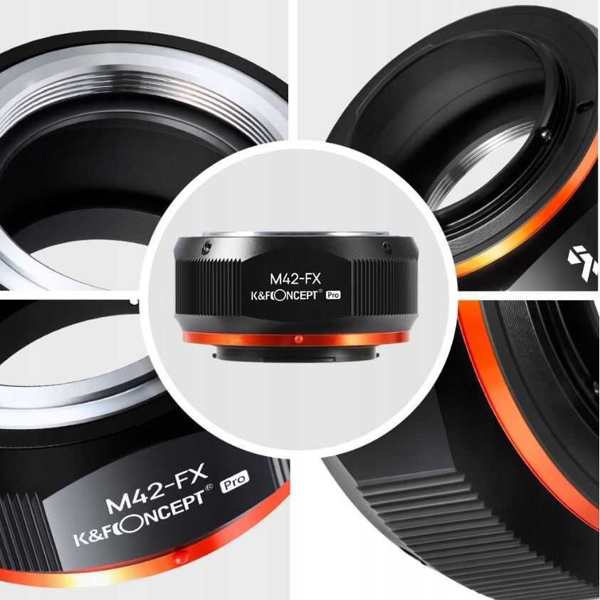 Adapter M42 - Fuji FX Fujifilm gwint 42 mm Helios Zenit i inne PRO