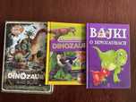 Komplet książek o dinozaurach