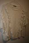 Camisola com Folhos  da Zara