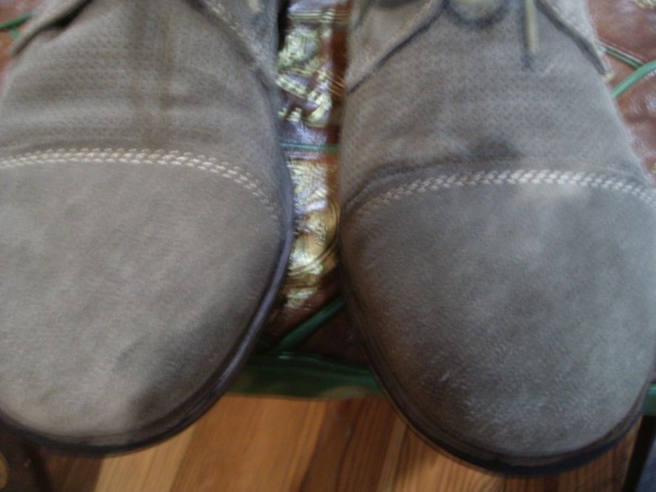 Черевики туфлі чоловічі олива Bugatti р.40