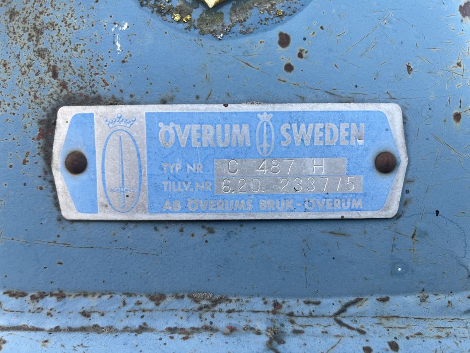 Pług zagonowy 4 skibowy overum