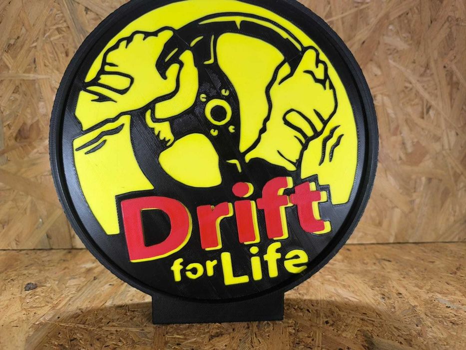 Luminária Decorativa / Lightbox Drift for Life