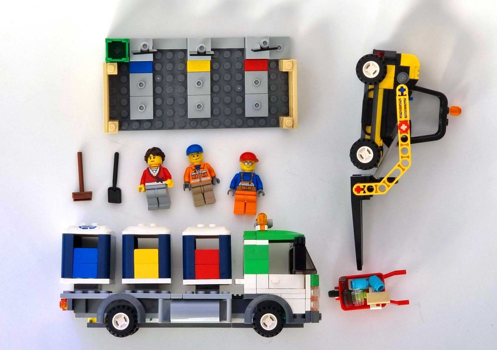 LEGO 4206 City - Ciężarówka do recyklingu - 100%