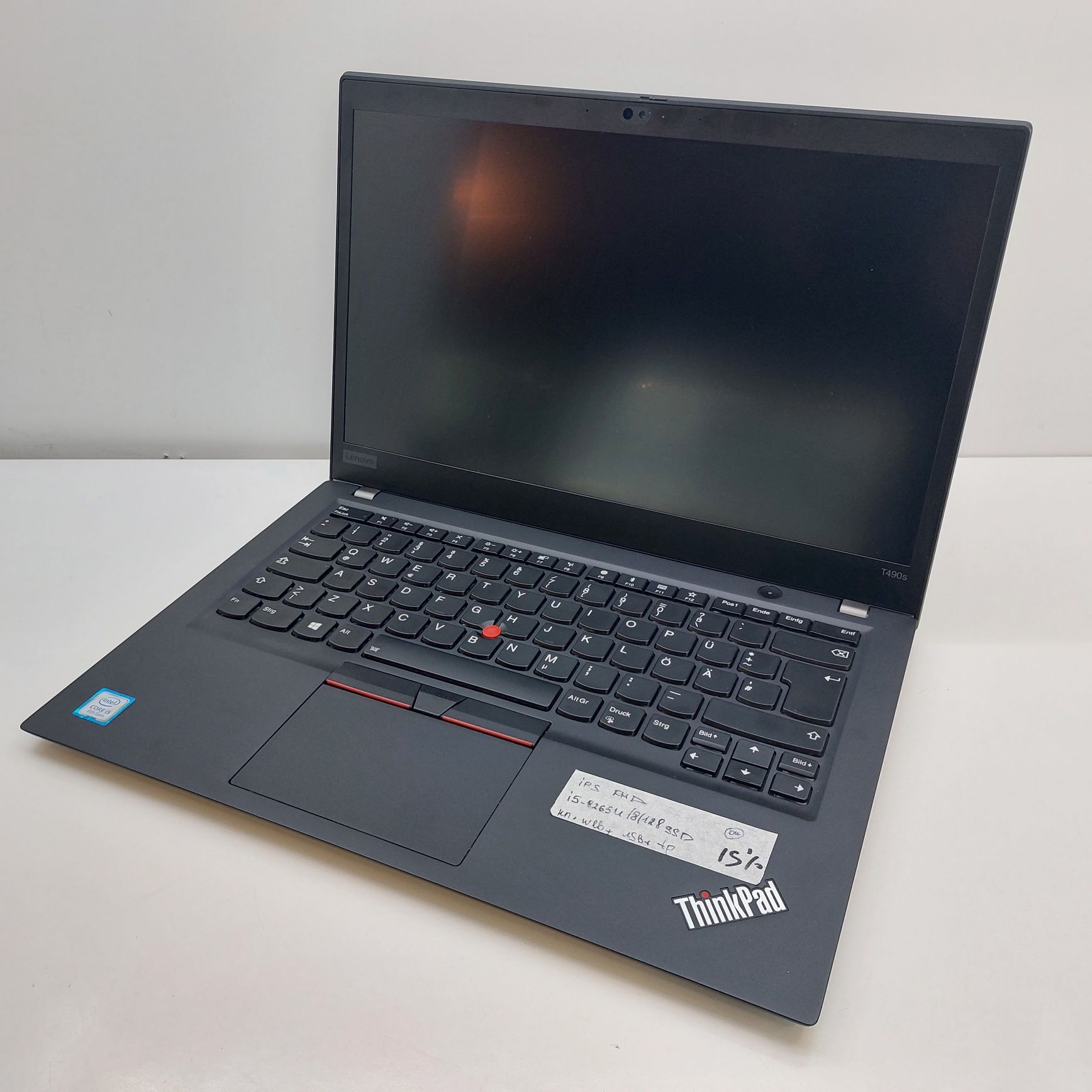 Ноутбук Lenovo ThinkPad T490S 14.1 FHD IPS/ i5-8265U/8 RAM/ 128 SSD бу