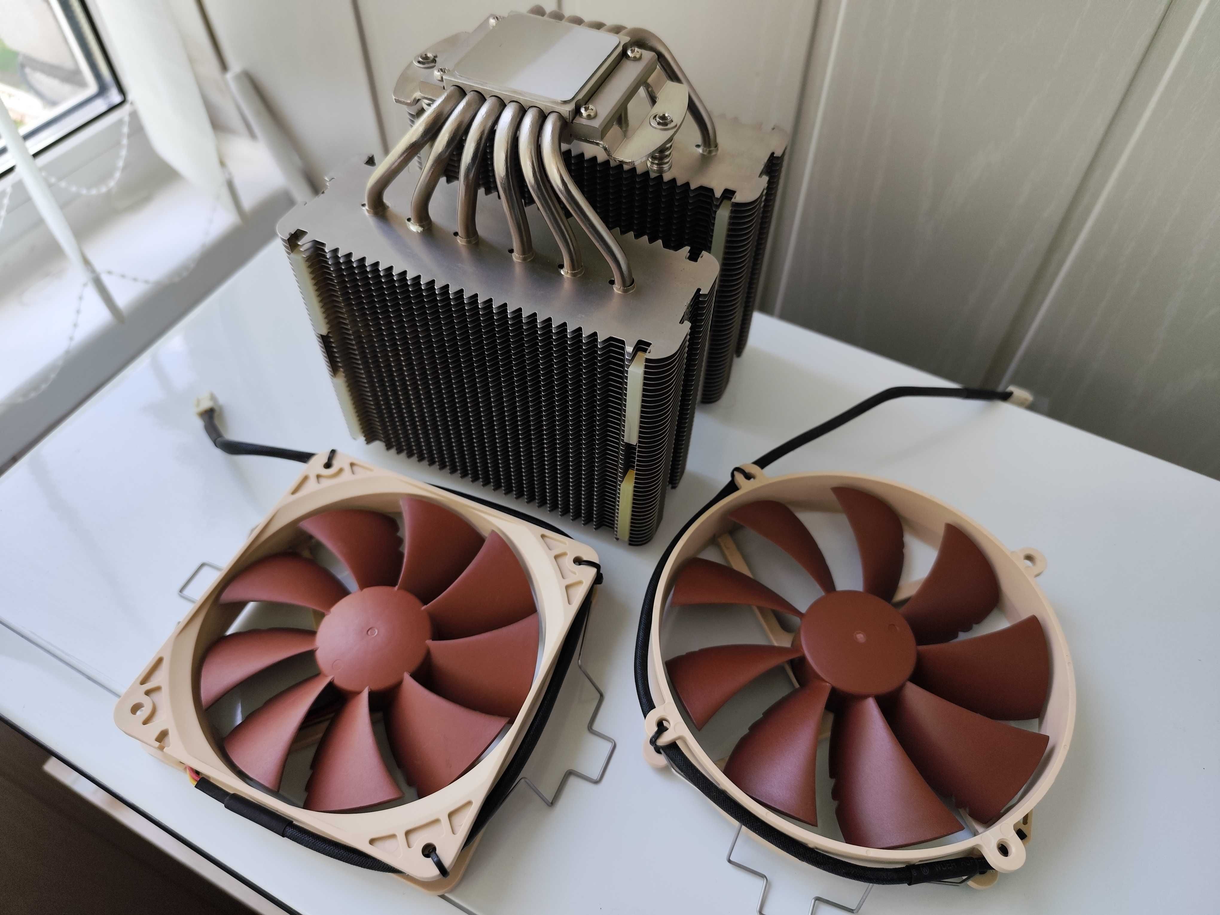 Кулер Noctua NH-D14 CPU fan (топове охолодження, підтримка АМ4 сокет)