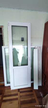 Металопластикові вікно та двері б\у