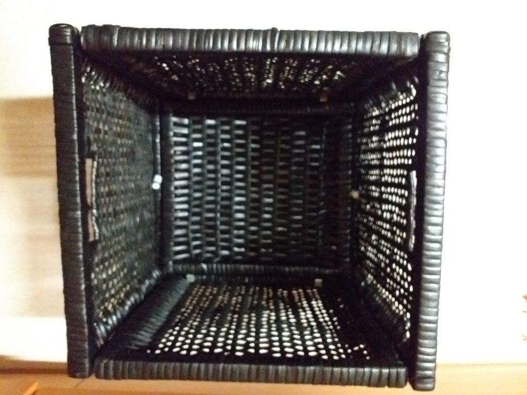 NOVO 2 Cestos pretos verga IKEA,preço unidade,DIAS ÚTEIS,Veja zonas