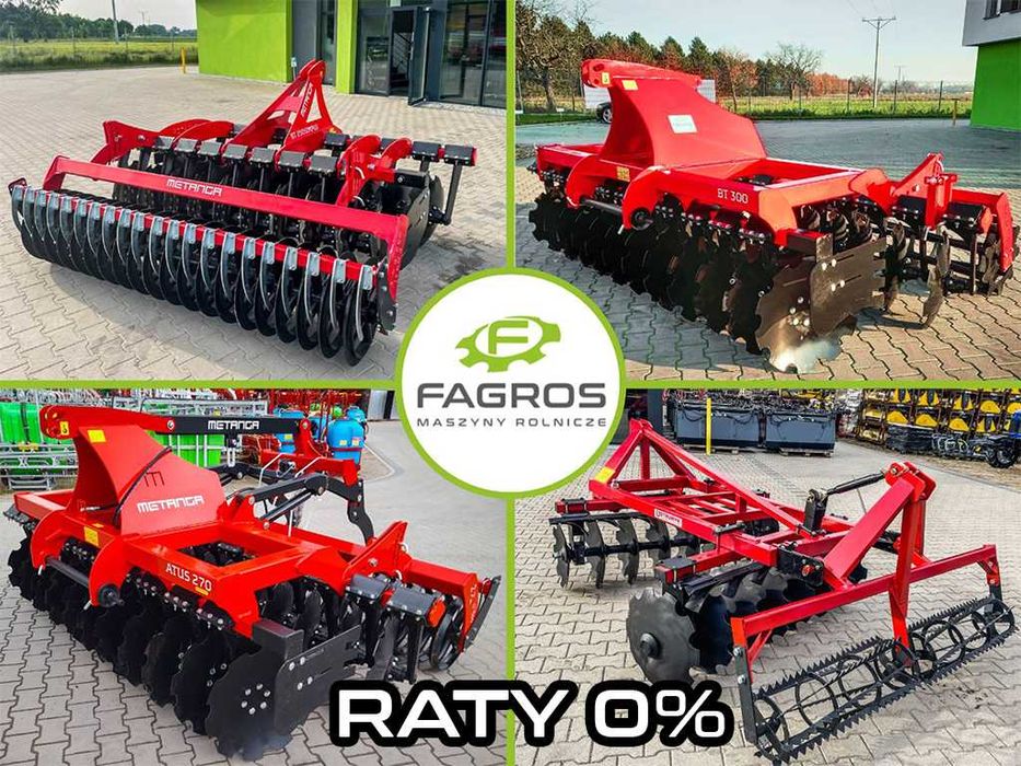 ### AGREGAT BRONA TALERZOWA Talerzówka Lekka Kompaktowa Hydropak V * X