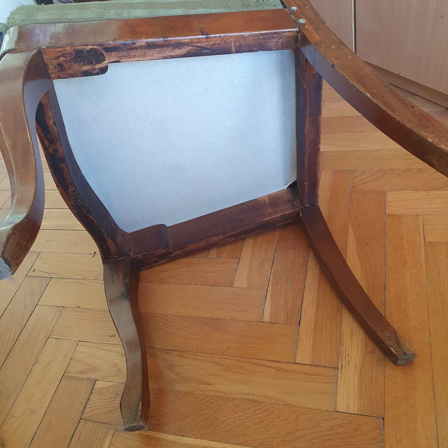 Krzesła stylizowane 2 szt zielone