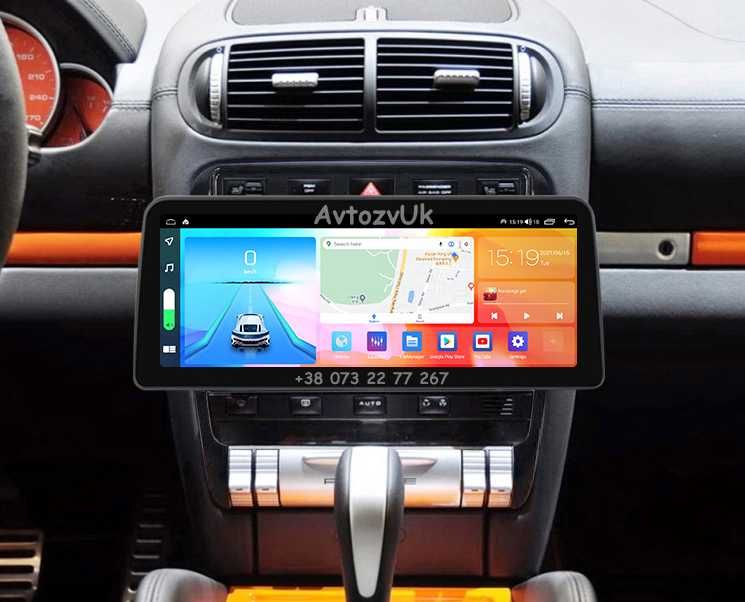 Магнитола CAYENNE Porsche 955 957 Каен GPS TV 2 дин CarPlay Android 13