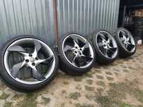 Koła Alu 18" Opel Adam Corsa D 4x100 ET47 7.5Jx18 225/35R18 Continenta