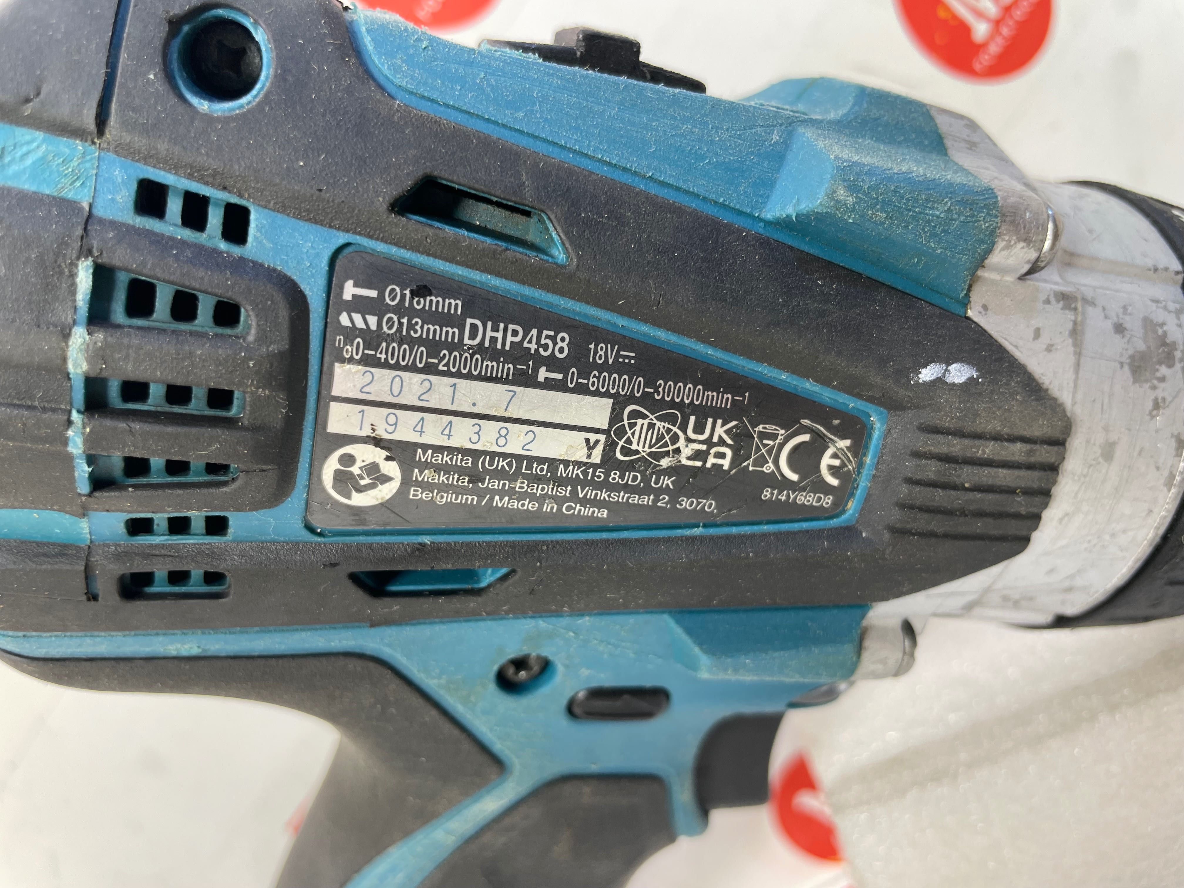 Makita DHP458/акумуляторний шуруповерт макіта 18в