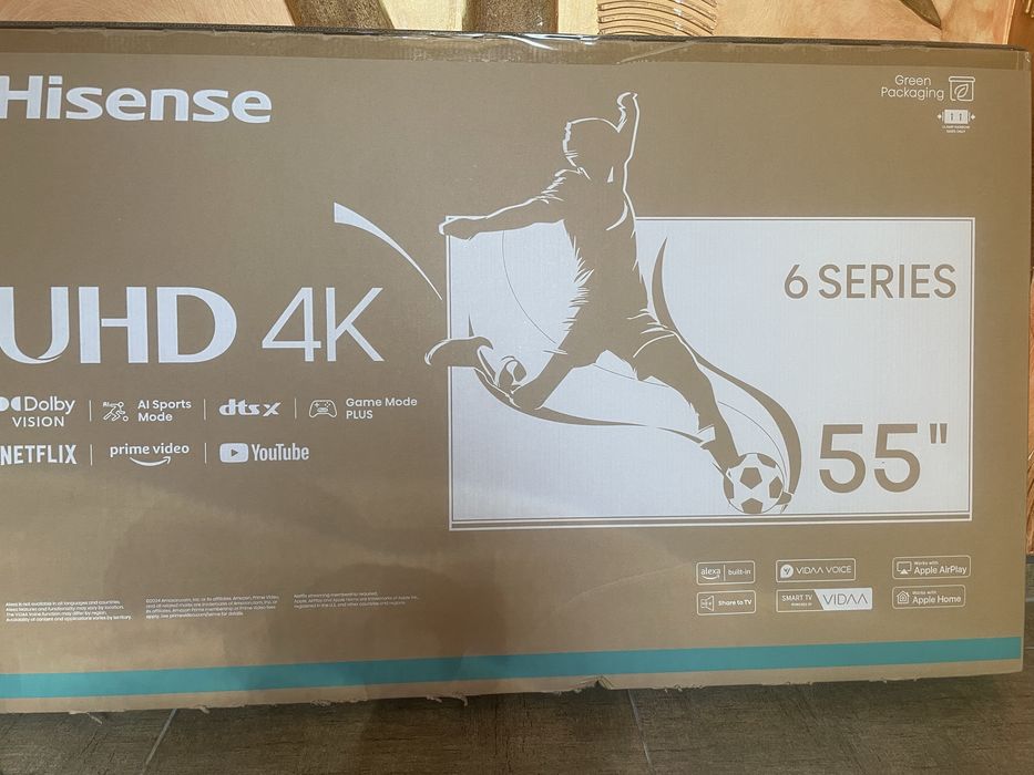Hisense telewizor 55 cali