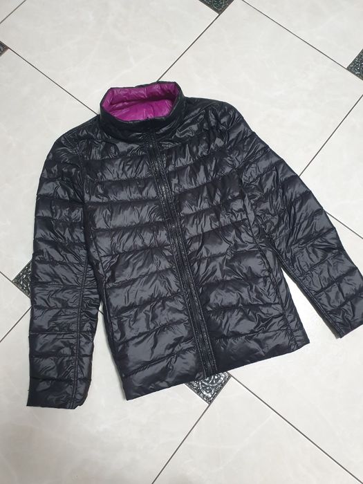 Куртка пуховик двостороння