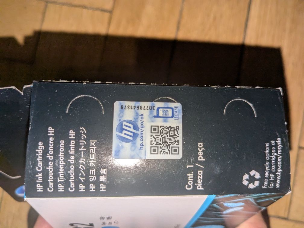 Tusz HP 82 Cyan (niebieski) C4911A 69ml oryginalny nowy