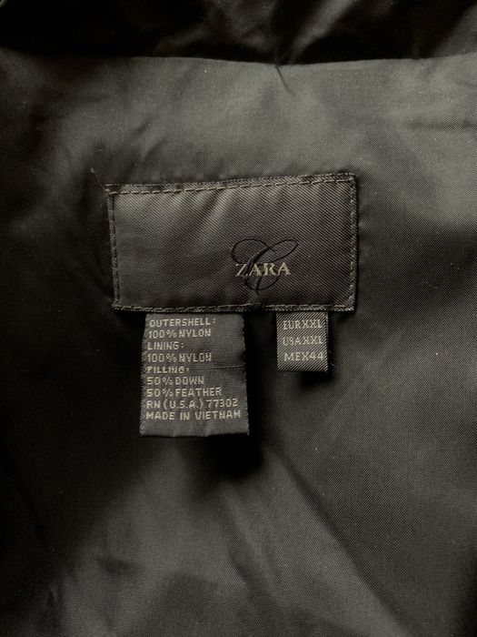 Чоловічий пуховик пальто Zara XXL