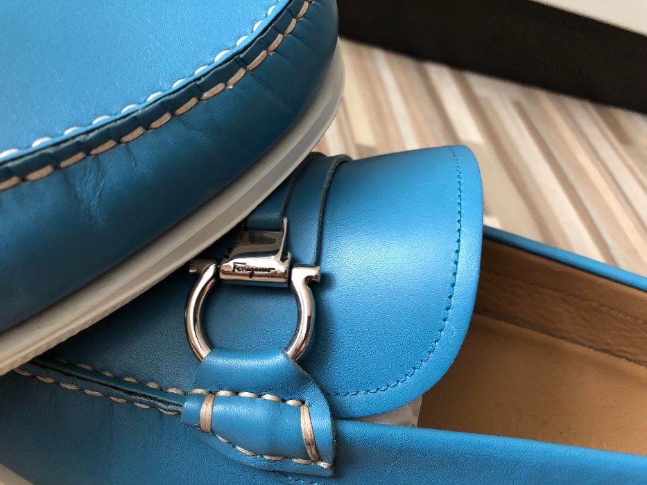 Nowe buty mokasyny Salvatore Ferragamo rozmiar 46, wkładka 30cm