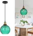 Industrialna sferyczna lampa wisząca w stylu vintage HJXDtech