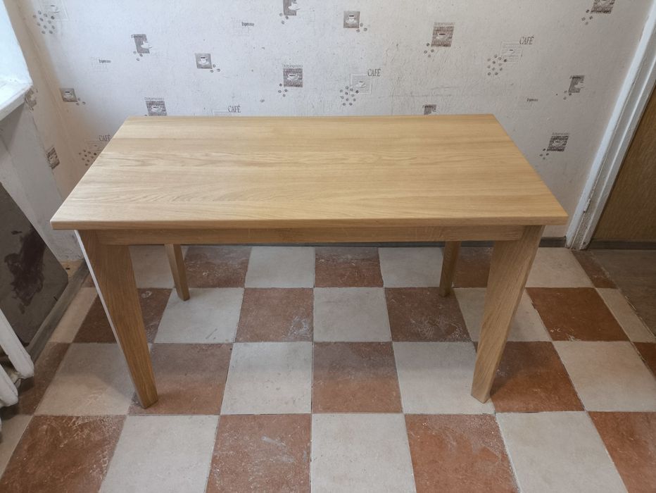 Стол кухонный с массива дуба, табуретки