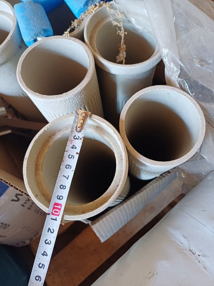 Komin. Ceramiczny wkład kominowy z kompletem 9m