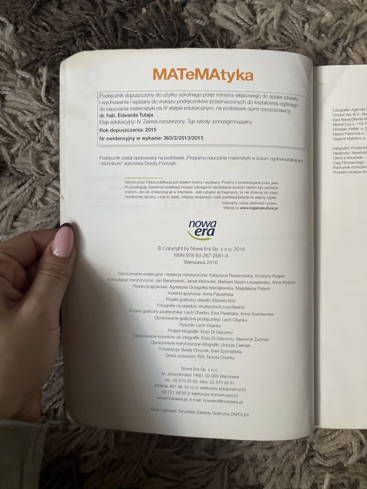 Matematyka 2 zakres rozszerzony